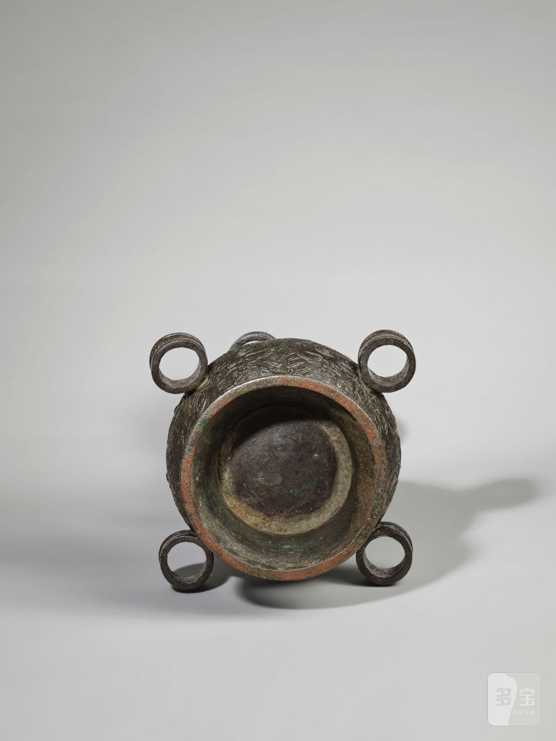明 庚戌年（1550年） 銅投壺 | GRAND VASE ARCHAÏSANT EN BRONZE, TOUHU - 图8